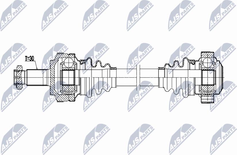 NTY NPW-BM-214 - Albero motore / Semiasse autozon.pro