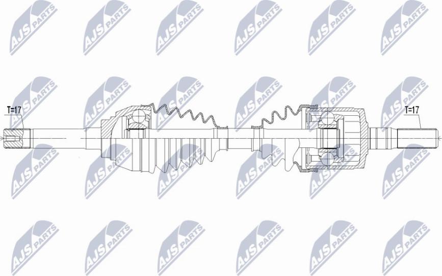 NTY NPW-IS-005 - Albero motore / Semiasse autozon.pro