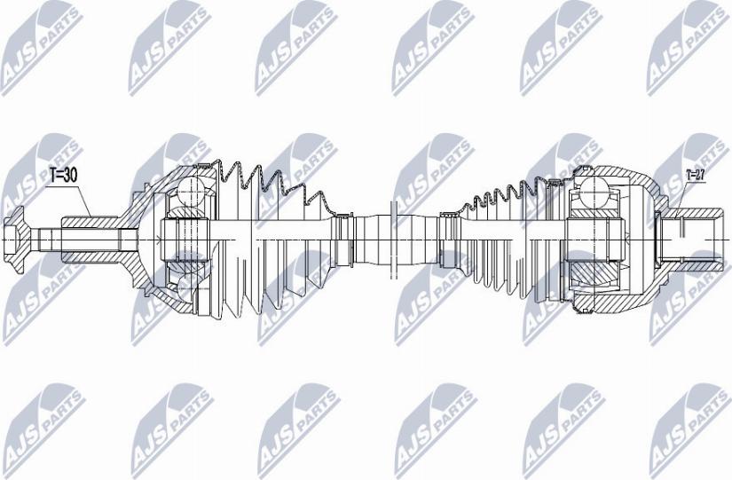 NTY NPW-ME-059 - Albero motore / Semiasse autozon.pro