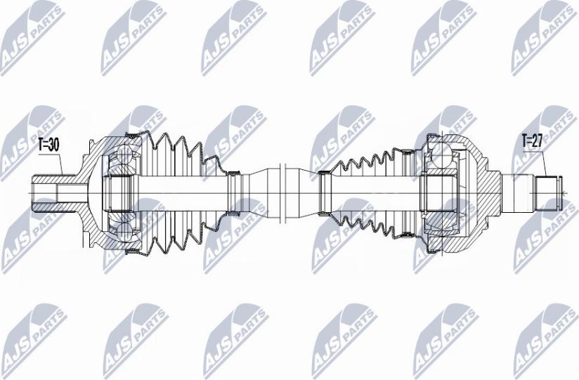 NTY NPW-ME-066 - Albero motore / Semiasse autozon.pro