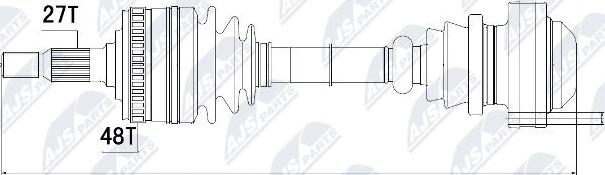 NTY NPW-ME-020 - Albero motore / Semiasse autozon.pro