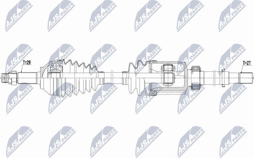 NTY NPW-NS-056 - Albero motore / Semiasse autozon.pro