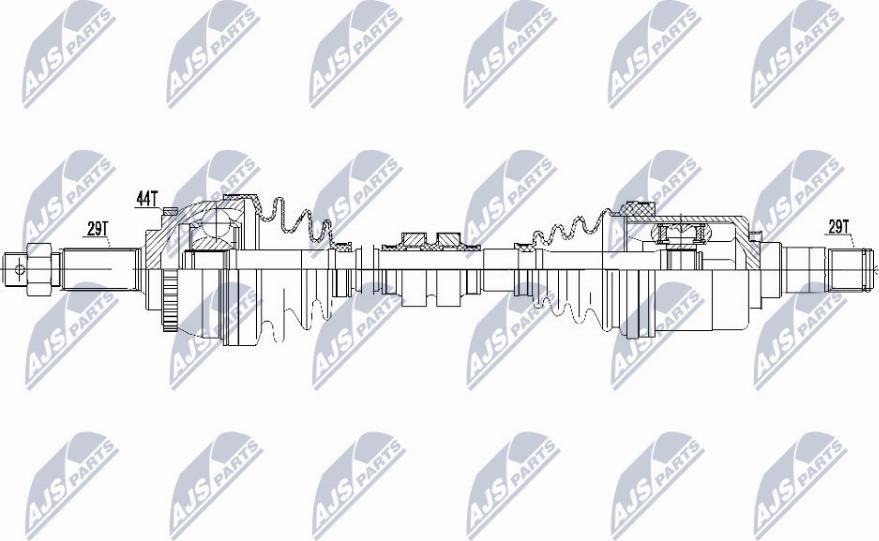 NTY NPW-NS-060 - Albero motore / Semiasse autozon.pro