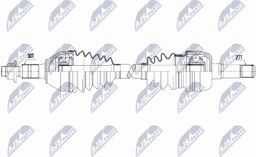 NTY NPW-PL-148 - Albero motore / Semiasse autozon.pro