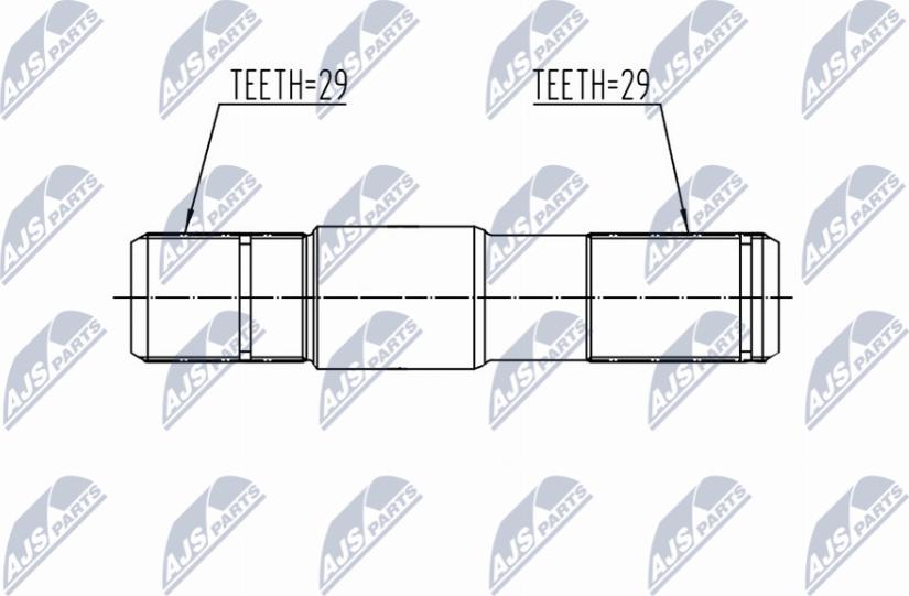 NTY NWP-CH-002 - Albero intermedio autozon.pro