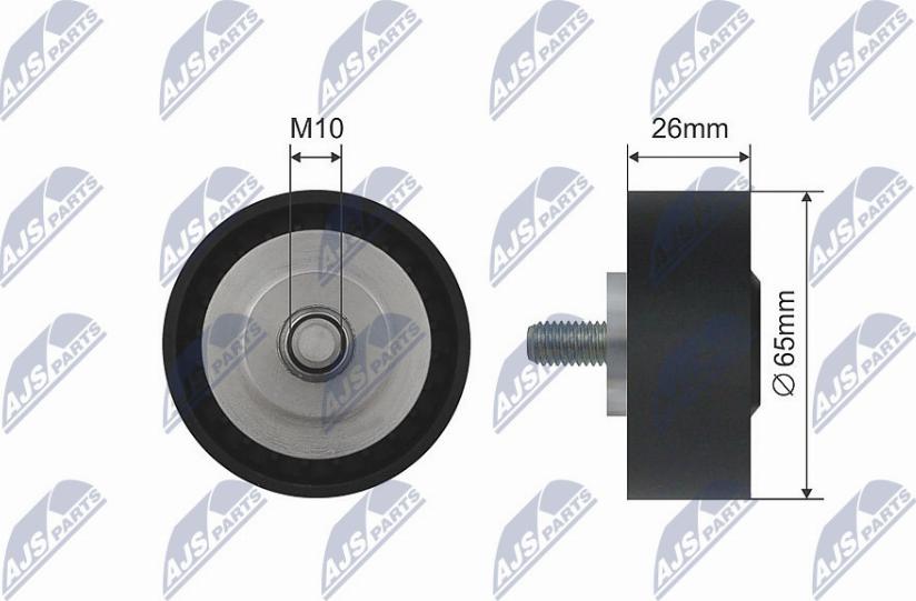 NTY RNK-BM-032 - Galoppino / Guidacinghia, Cinghia trapezoidale autozon.pro