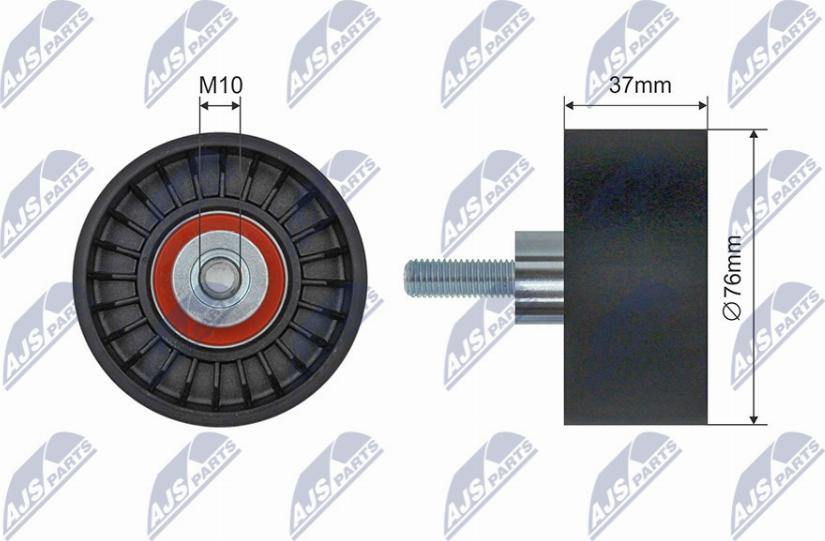 NTY RNK-FR-061 - Galoppino / Guidacinghia, Cinghia Poly-V autozon.pro