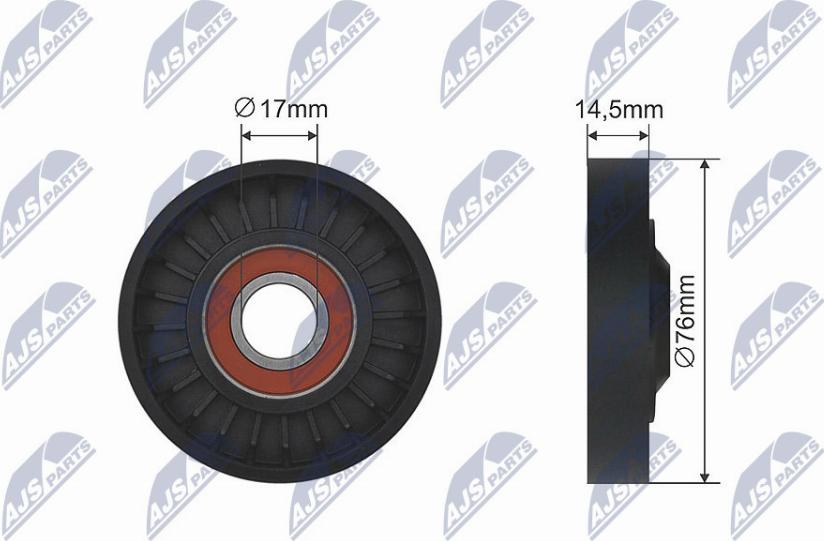 NTY RNK-HD-020 - Rullo tenditore, Cinghia trapezoidale autozon.pro