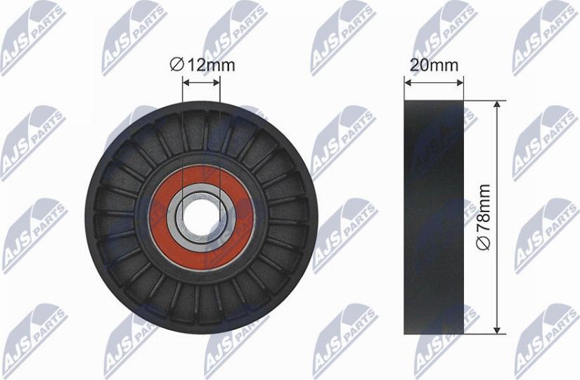 NTY RNK-HY-513 - Rullo tenditore, Cinghia trapezoidale autozon.pro