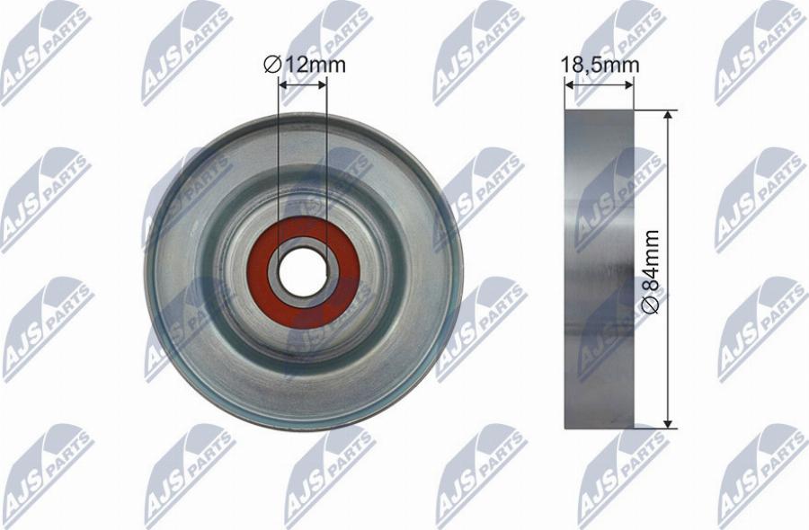 NTY RNK-NS-047 - Galoppino / Guidacinghia, Cinghia Poly-V autozon.pro