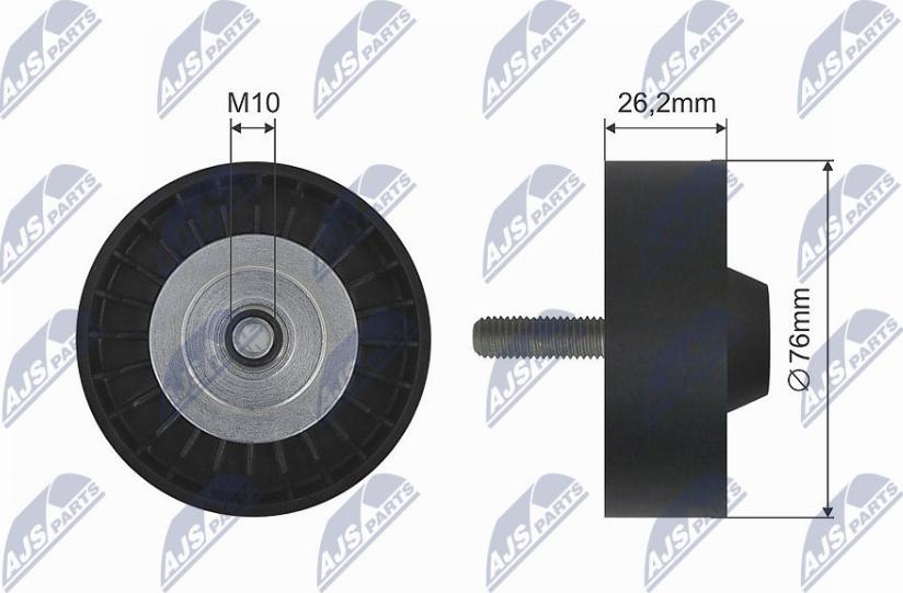 NTY RNK-VW-032 - Galoppino / Guidacinghia, Cinghia Poly-V autozon.pro