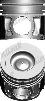 Nüral 87-446400-00 - Pistone autozon.pro