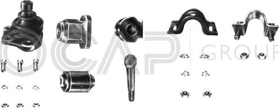 OCAP 0909114 - Kit braccio oscillante, Sospensione ruota autozon.pro