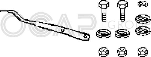 OCAP 0900498 - Kit braccio oscillante, Sospensione ruota autozon.pro