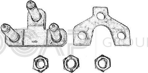 OCAP 0901498 - Kit braccio oscillante, Sospensione ruota autozon.pro