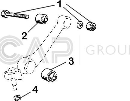 OCAP 0902269 - Kit braccio oscillante, Sospensione ruota autozon.pro