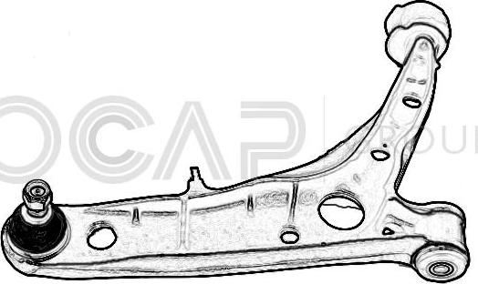 OCAP 0381753 - Braccio oscillante, Sospensione ruota autozon.pro