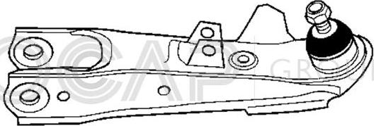 OCAP 0794493 - Braccio oscillante, Sospensione ruota autozon.pro