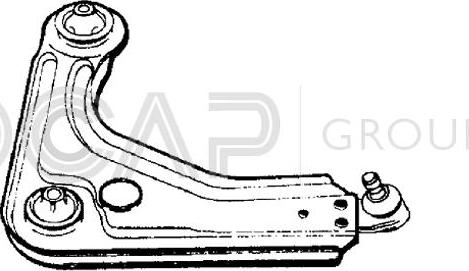 OCAP 0791333 - Braccio oscillante, Sospensione ruota autozon.pro