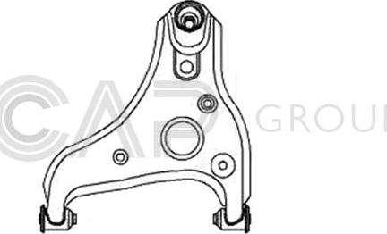 OCAP 0793404 - Braccio oscillante, Sospensione ruota autozon.pro