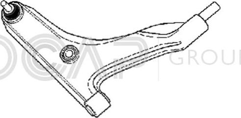 OCAP 0793501 - Braccio oscillante, Sospensione ruota autozon.pro