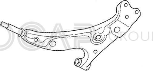 OCAP 0793672 - Braccio oscillante, Sospensione ruota autozon.pro