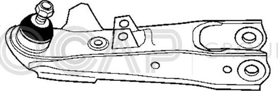 OCAP 0784493 - Braccio oscillante, Sospensione ruota autozon.pro