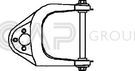 OCAP 0780599 - Braccio oscillante, Sospensione ruota autozon.pro