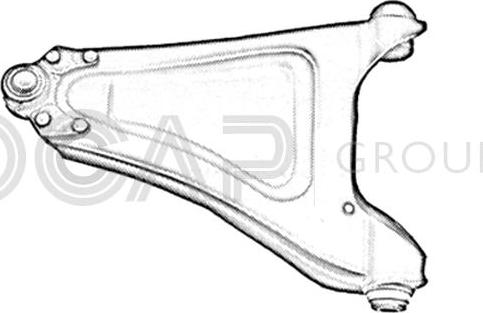 OCAP 0780731 - Braccio oscillante, Sospensione ruota autozon.pro