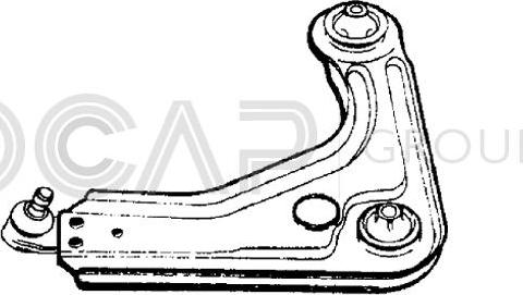 OCAP 0781333 - Braccio oscillante, Sospensione ruota autozon.pro