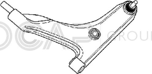 OCAP 0783501 - Braccio oscillante, Sospensione ruota autozon.pro