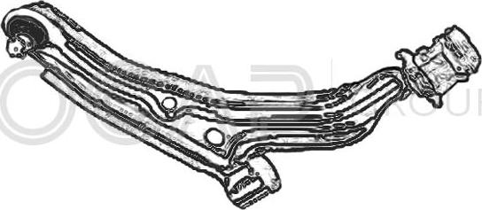 OCAP 0783585 - Braccio oscillante, Sospensione ruota autozon.pro