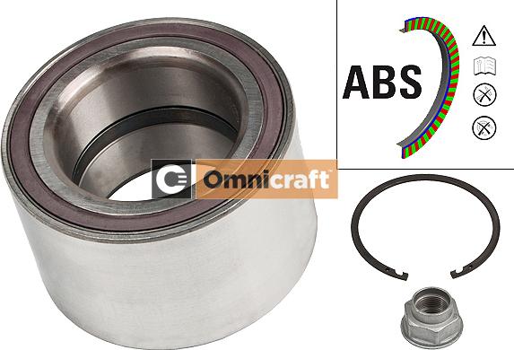 Omnicraft 2466628 - Kit cuscinetto ruota autozon.pro