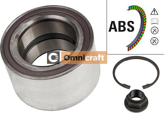 Omnicraft 2466622 - Kit cuscinetto ruota autozon.pro