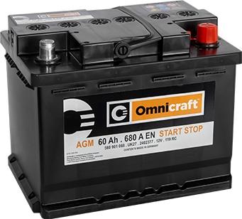 Omnicraft 2402377 - Batteria avviamento autozon.pro