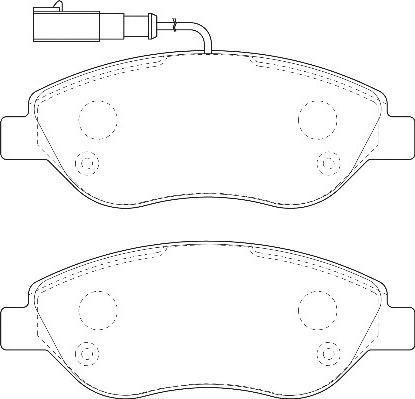 Omnicraft 2134990 - Kit pastiglie freno, Freno a disco autozon.pro