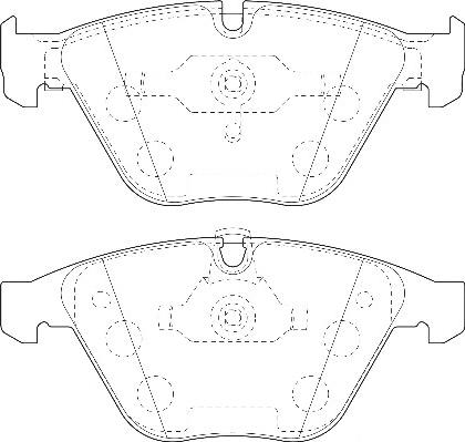 Omnicraft 2134946 - Kit pastiglie freno, Freno a disco autozon.pro