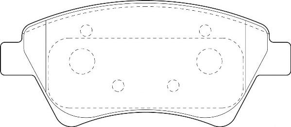 Omnicraft 2134956 - Kit pastiglie freno, Freno a disco autozon.pro