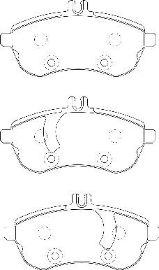 Omnicraft 2134964 - Kit pastiglie freno, Freno a disco autozon.pro