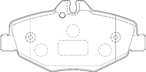 Omnicraft 2134960 - Kit pastiglie freno, Freno a disco autozon.pro