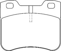 Omnicraft 2134908 - Kit pastiglie freno, Freno a disco autozon.pro