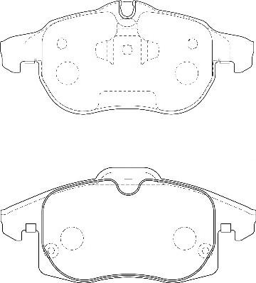 Omnicraft 2134910 - Kit pastiglie freno, Freno a disco autozon.pro