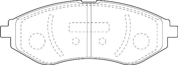 Omnicraft 2134934 - Kit pastiglie freno, Freno a disco autozon.pro