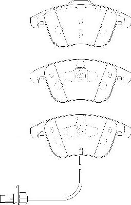 Omnicraft 2134936 - Kit pastiglie freno, Freno a disco autozon.pro