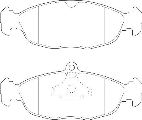 Omnicraft 2134920 - Kit pastiglie freno, Freno a disco autozon.pro