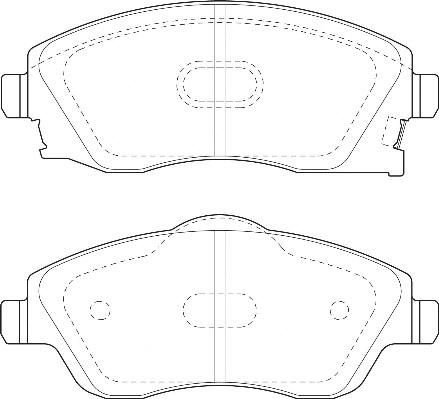 Omnicraft 2134898 - Kit pastiglie freno, Freno a disco autozon.pro