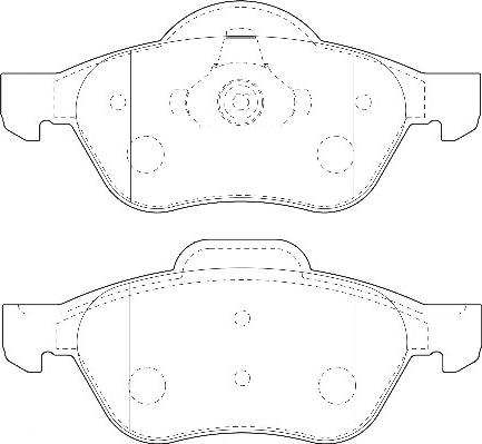 Omnicraft 2134874 - Kit pastiglie freno, Freno a disco autozon.pro