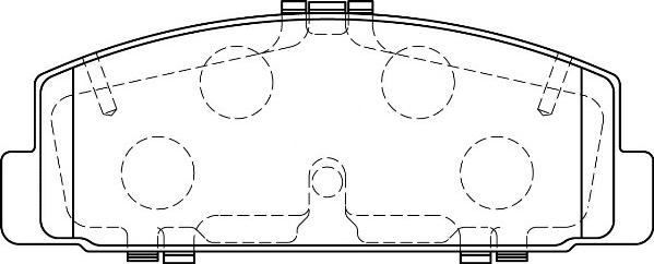 Omnicraft 2135596 - Kit pastiglie freno, Freno a disco autozon.pro