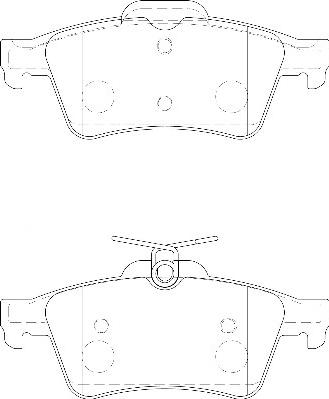 Omnicraft 2135591 - Kit pastiglie freno, Freno a disco autozon.pro