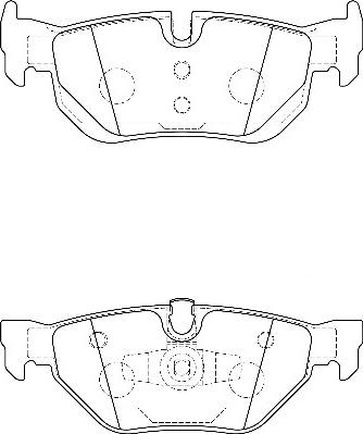 Omnicraft 2135593 - Kit pastiglie freno, Freno a disco autozon.pro